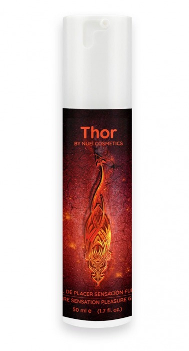 Возбуждающий унисекс гель Thor Fire Gel - 50 мл. - Nuei cosmetics - купить с доставкой в Ярославле