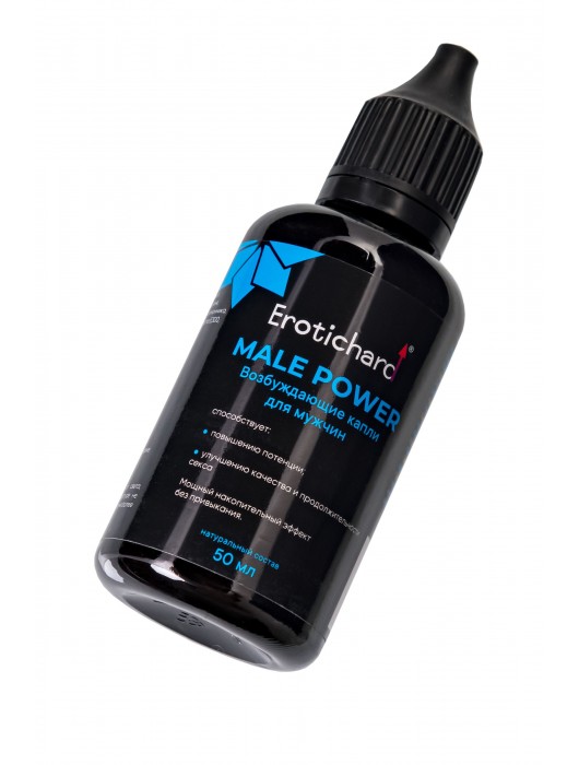 Капли для мужчин Erotichard Male Power - 50 мл. - Erotic Hard - купить с доставкой в Ярославле