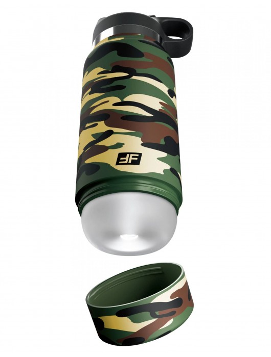 Мастурбатор в камуфляжной колбе Fap Flask - Pipedream - в Ярославле купить с доставкой