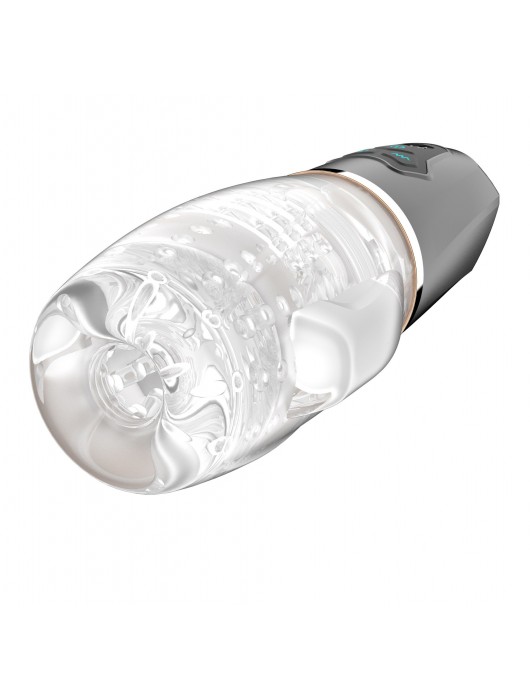 Автоматический мастурбатор с функциями вибрации и всасывания - Secwell - в Ярославле купить с доставкой