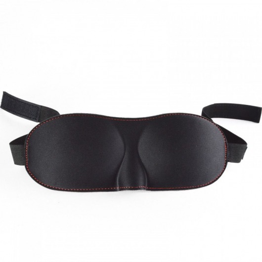 Черная маска на липучке «Комфорт» - Sitabella - купить с доставкой в Ярославле