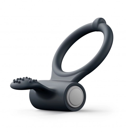 Черное эрекционное кольцо Power Clit - Dorcel - в Ярославле купить с доставкой