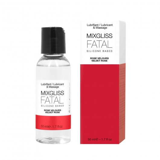 Силиконовый флюид с ароматом розы Mixgliss Fatal Velvet Rose - 50 мл. - Mixgliss - купить с доставкой в Ярославле