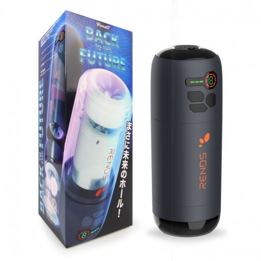 Черный вибромастурбатор Back To The Future - Rends - в Ярославле купить с доставкой