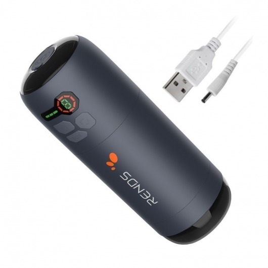 Черный вибромастурбатор Back To The Future - Rends - в Ярославле купить с доставкой