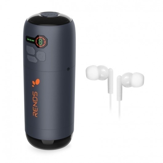 Черный вибромастурбатор Back To The Future - Rends - в Ярославле купить с доставкой