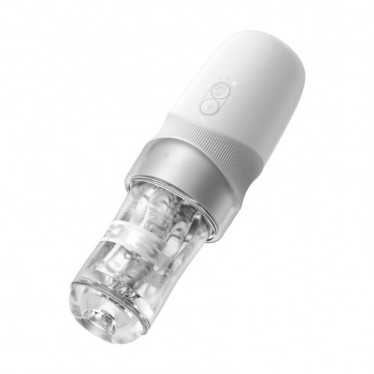 Белый автоматический мастурбатор Extra Sauce - Sauce - в Ярославле купить с доставкой