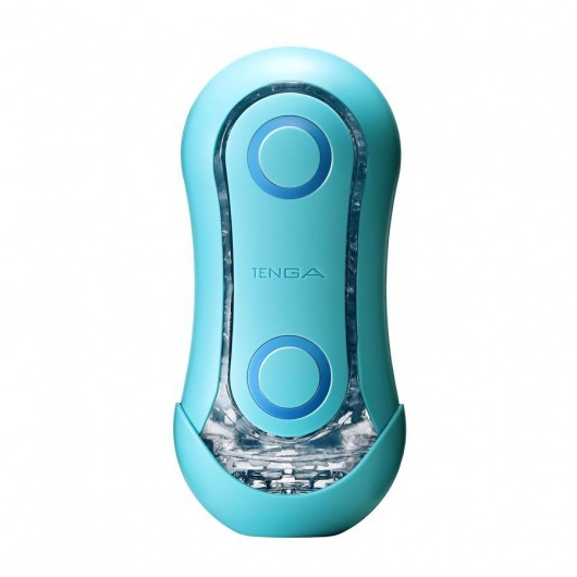 Голубой мастурбатор Tenga Flip ORB Ocean - Tenga - в Ярославле купить с доставкой