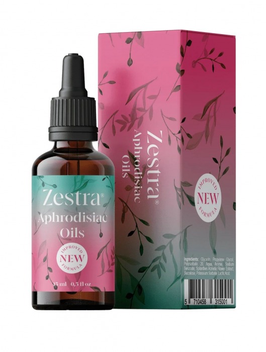 Возбуждающее масло Zestra Aphrodisiac Oils - 15 мл. - Zestra - купить с доставкой в Ярославле
