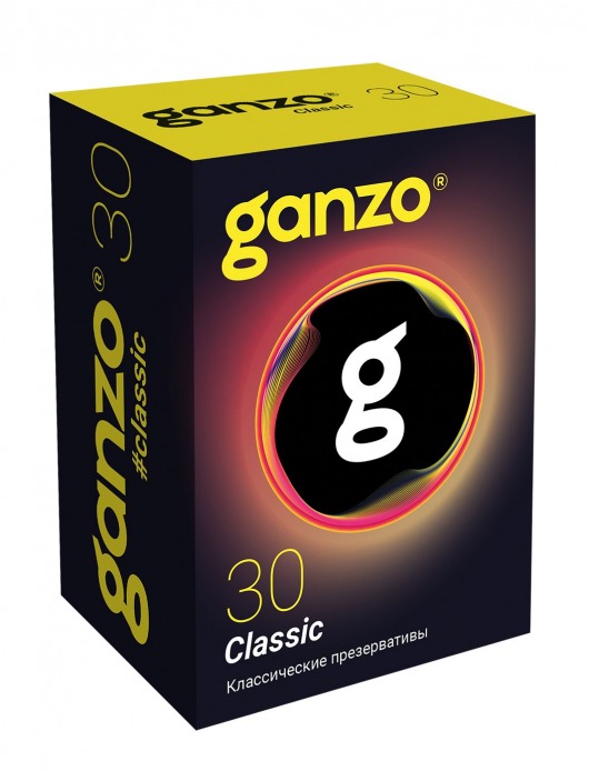 Классические презервативы с обильной смазкой Ganzo Classic - 30 шт. - Ganzo - купить с доставкой в Ярославле