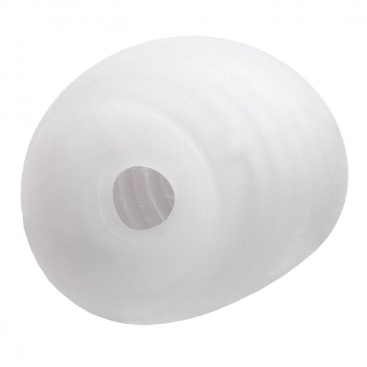 Белый мастурбатор-шар Lucky Ball Type 1 - MALESATION - в Ярославле купить с доставкой