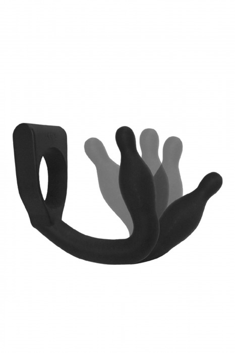 Эрекционное кольцо с вибровтулкой Discovery - MALESATION - в Ярославле купить с доставкой