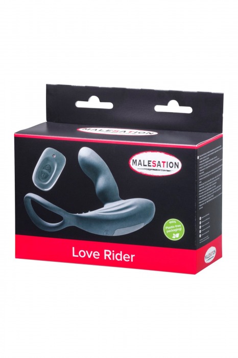 Стимулятор простаты с эрекционным кольцом Love Rider - MALESATION - в Ярославле купить с доставкой