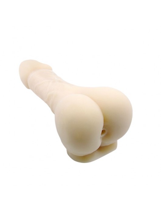 Мастурбатор-насадка Bigger Man - 21,5 см. - Baile - в Ярославле купить с доставкой