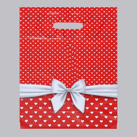 Пакет «Скарлетт» с вырубной ручкой (30х38 см) - Сима-Ленд - купить с доставкой в Ярославле