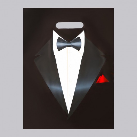 Пакет «Смокинг» полиэтиленовый с вырубной ручкой (30х40 см) - UPAK LAND - купить с доставкой в Ярославле