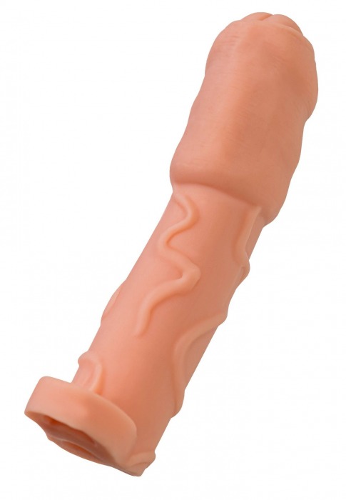 Телесная удлиняющая насадка - 16 см. - ToyFa - в Ярославле купить с доставкой