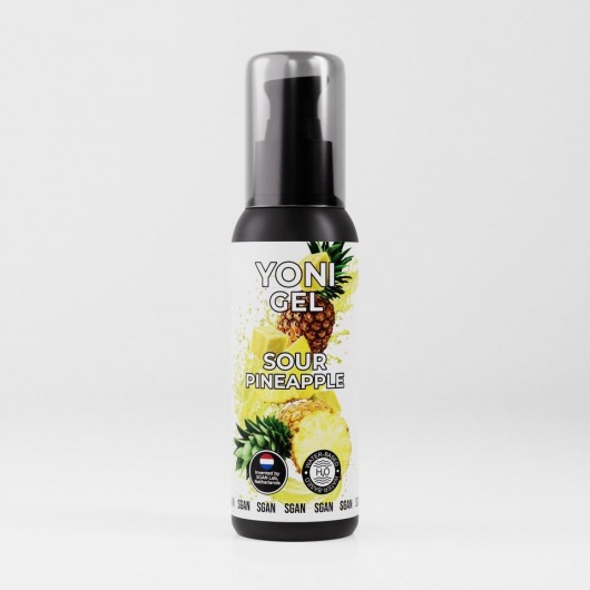 Лубрикант для орального секса SGAN со вкусом кислого ананаса - 100 мл. - SGAN - купить с доставкой в Ярославле