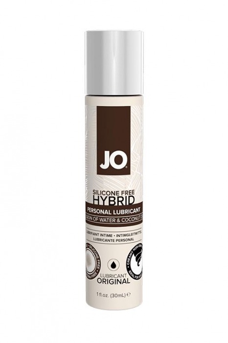 Водно-масляный лубрикант JO Silicon free Hybrid Lubricant ORIGINAL- 30 мл. - System JO - купить с доставкой в Ярославле