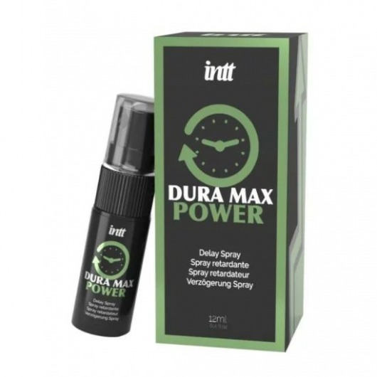 Пролонгирующий спрей Dura Max - 12 мл. - INTT - купить с доставкой в Ярославле