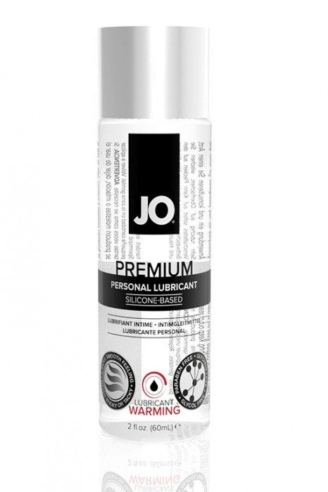 Возбуждающий лубрикант на силиконовой основе JO Personal Premium Lubricant  Warming - 60 мл. - System JO - купить с доставкой в Ярославле