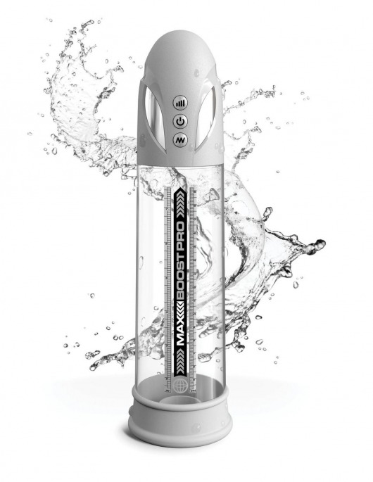 Белая вакуумная автоматическая помпа Max Boost Pro Flow - Pipedream - в Ярославле купить с доставкой