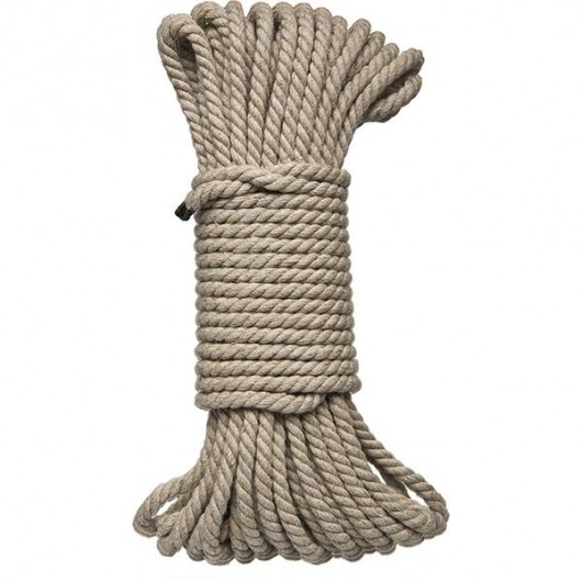 Верёвка для связывания и фиксации Bind Tie - 15,24 м. - Doc Johnson - купить с доставкой в Ярославле