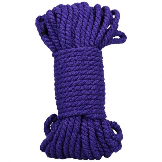 Фиолетовая верёвка для связывания и фиксации Bind Tie - 15,24 м. - Doc Johnson - купить с доставкой в Ярославле