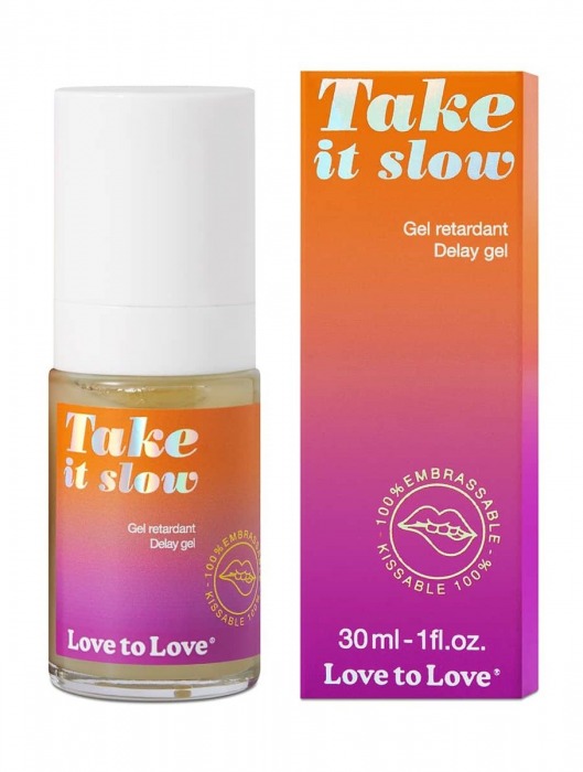 Пролонгирующий гель для мужчин Take It Slow - 30 мл. - Love to Love - купить с доставкой в Ярославле
