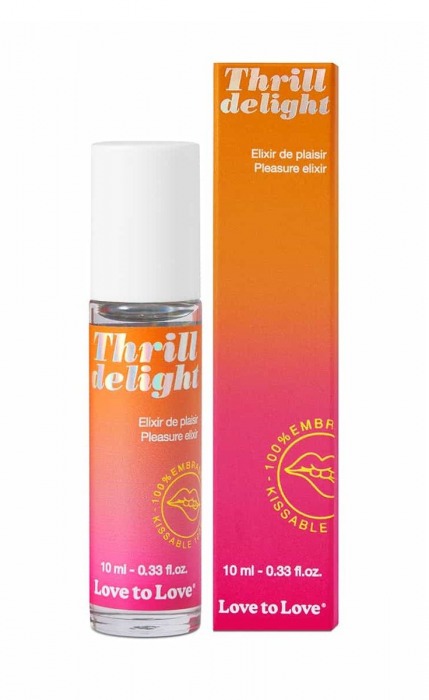 Возбуждающий гель Thrill Delight - 10 мл. - Love to Love - купить с доставкой в Ярославле