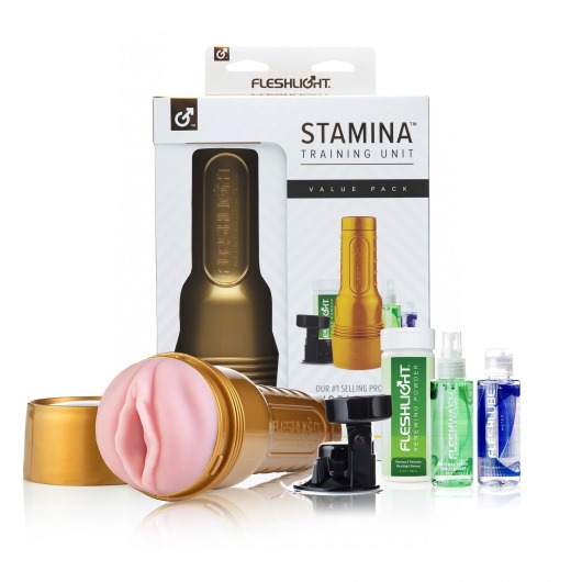Набор для мастурбации Fleshlight Stamina Training Unit - Fleshlight - в Ярославле купить с доставкой