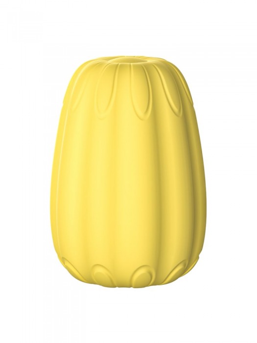 Желтый мастурбатор-яйцо Bisedze - LoveStore - в Ярославле купить с доставкой