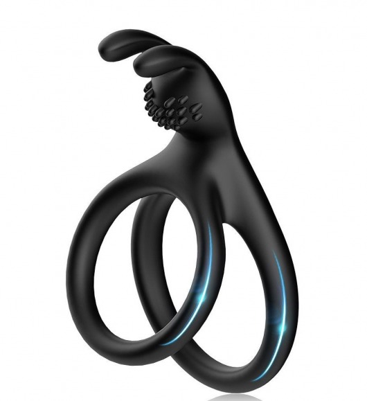 Черное эрекционное кольцо с подхватом мошонки - Boys of Toys - в Ярославле купить с доставкой