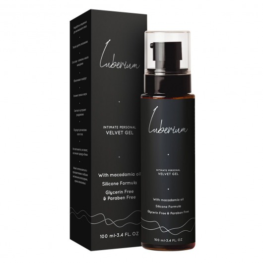 Интимный гель на силиконовой основе с маслом макадамии Luberium Velvel Gel - 100 мл. - Luberium - купить с доставкой в Ярославле