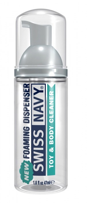 Очищающая пенка для игрушек и тела Toy   Body Cleaner Foamer - 47 мл. - Swiss navy - купить с доставкой в Ярославле