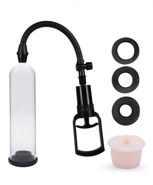 Вакуумная помпа со сменными насадками Rider - Lola Games - в Ярославле купить с доставкой