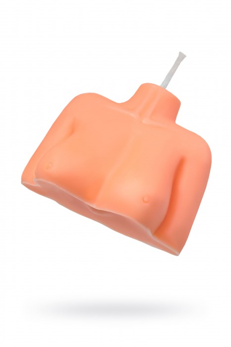 Оранжевая сувенирная свеча «Женский силуэт» - Pecado - купить с доставкой в Ярославле