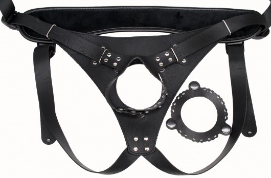 Пояс Hard Brutal для больших насадок - LOVETOY (А-Полимер) - купить с доставкой в Ярославле