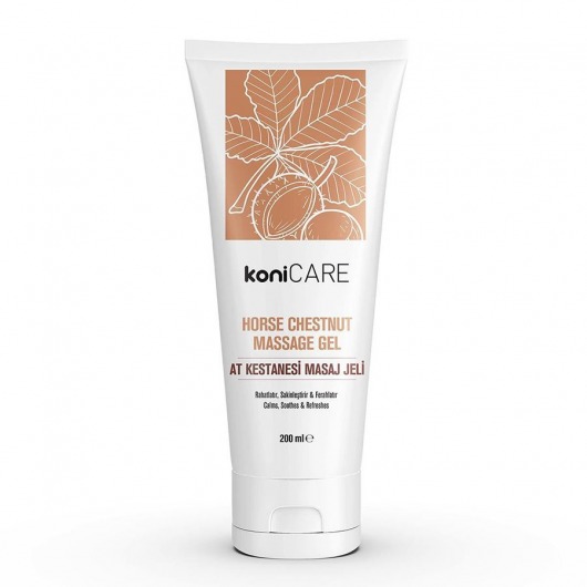 Расслабляющий массажный гель Konicare Horse Chestnut Massage Gel - 200 мл. - KoniCARE - купить с доставкой в Ярославле