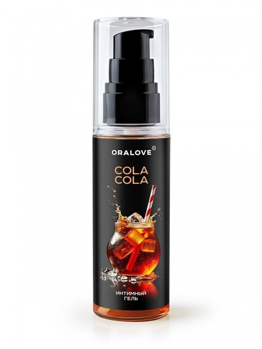 Съедобная смазка на водной основе с ароматом колы - 60 гр. - Биоритм - купить с доставкой в Ярославле