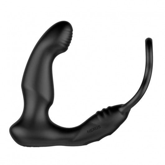 Черный двухмоторный массажер простаты Nexus Simul8 Wave Edition - Nexus Range - в Ярославле купить с доставкой