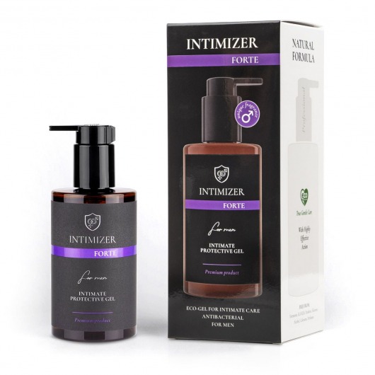 Мужской антибактериальный эко-гель для интимного ухода Intimizer Forte - 250 мл. - Intimizer - купить с доставкой в Ярославле