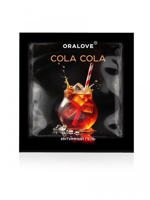 Саше съедобной оральной смазки OraLove с ароматом колы - 3 гр. - Биоритм - купить с доставкой в Ярославле