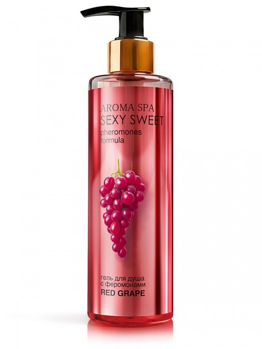 Гель для душа с феромонами и ароматом винограда Red Grape - 200 мл. -  - Магазин феромонов в Ярославле