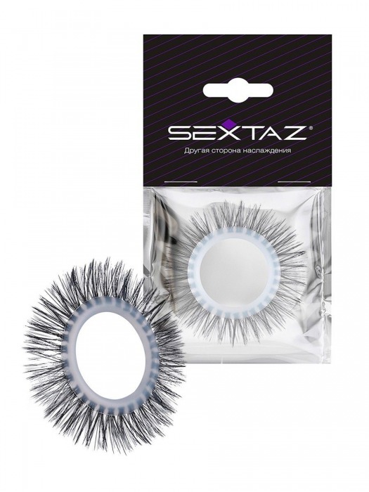 Круглое эрекционное кольцо с длинными «ресничками» - Sextaz - в Ярославле купить с доставкой