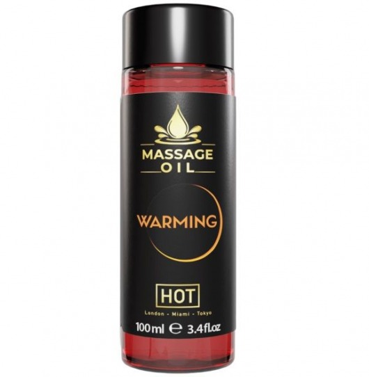 Массажное масло с согревающим эффектом Massage Oil Warming - 100 мл. - HOT - купить с доставкой в Ярославле
