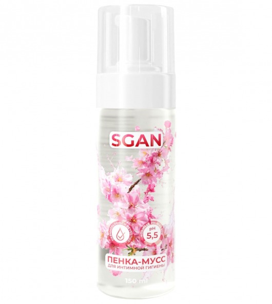 Пенка-мусс для интимной гигиены SGAN с пребиотиками - 150 мл. - SGAN - купить с доставкой в Ярославле