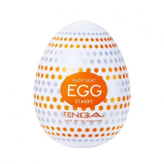 Мастурбатор-яйцо Tenga Egg Starry - Tenga - в Ярославле купить с доставкой