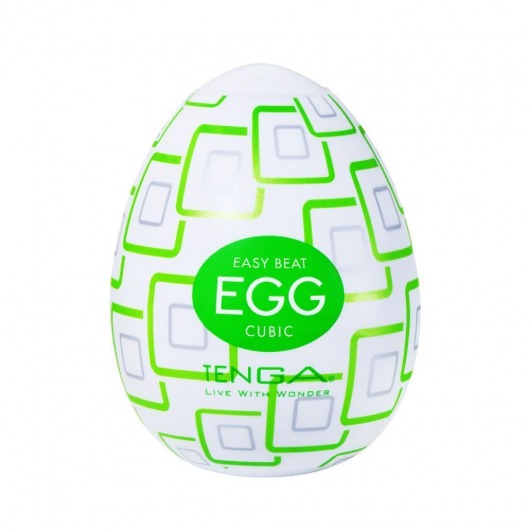 Мастурбатор-яйцо Tenga Egg Cubic - Tenga - в Ярославле купить с доставкой