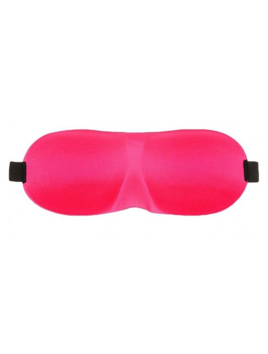 Розовая глухая маска на резинке - Sitabella - купить с доставкой в Ярославле